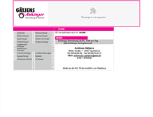 Tablet Screenshot of gaetjens-anhaenger.de
